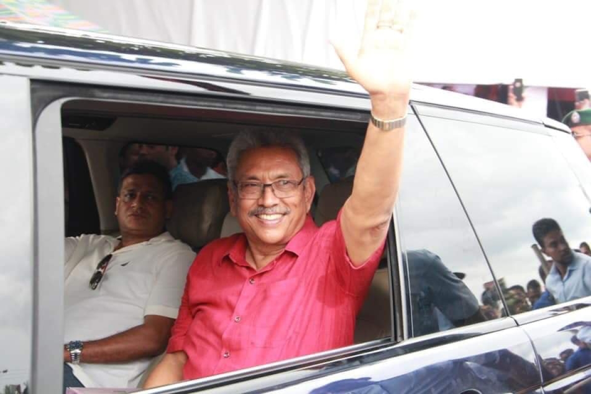 President Gotabhaya Rajapaksa Leaves For Singapore On Personal Visit