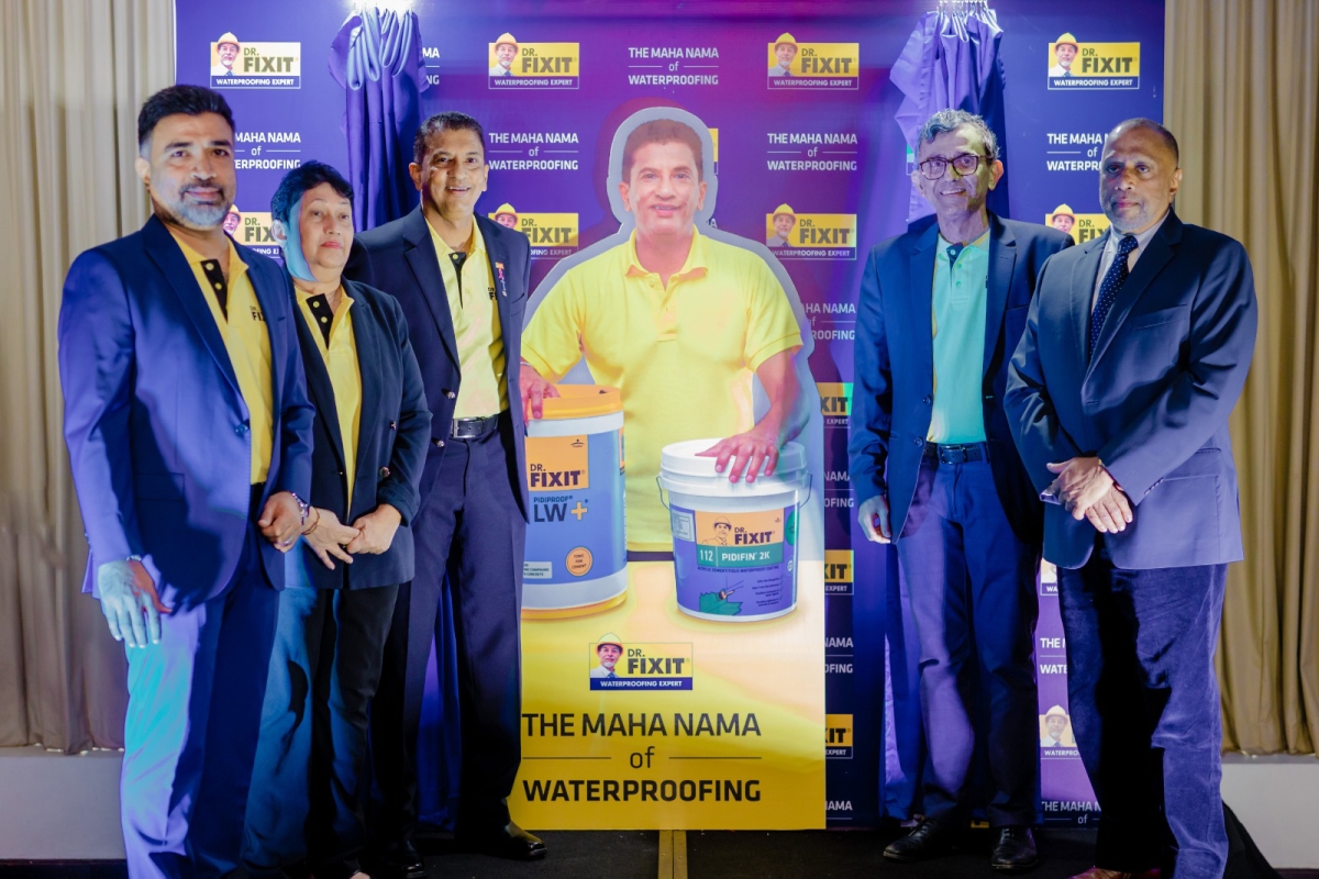 Pidilite Lanka onboards Roshan Mahanama as Brand Ambassador for Dr Fixit - Waterproofing Expert