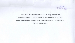 Key Findings from Easter Sunday Committee Report Published by Gammanpila