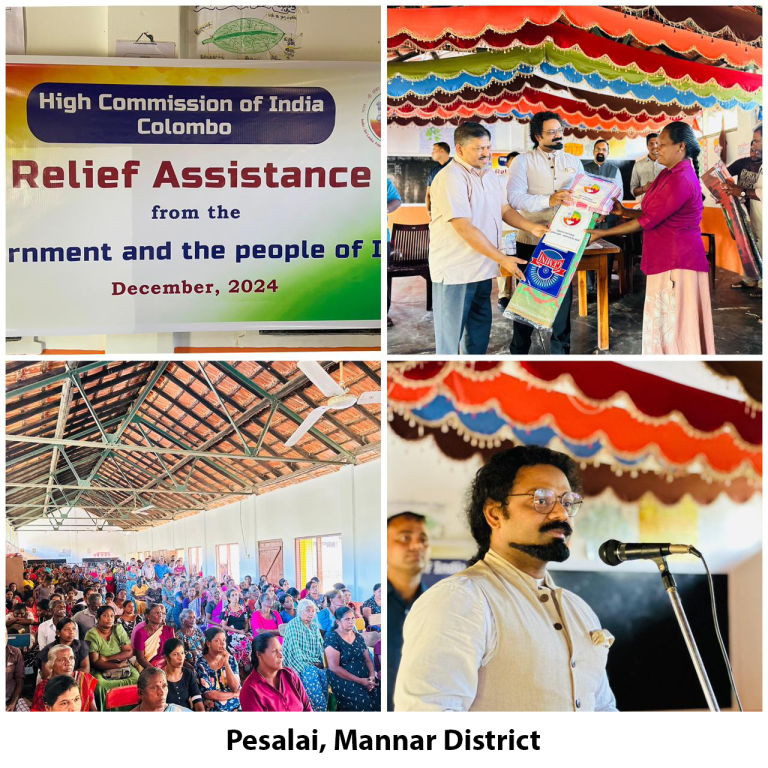 India Extends Flood Relief Assistance to Northern Province
