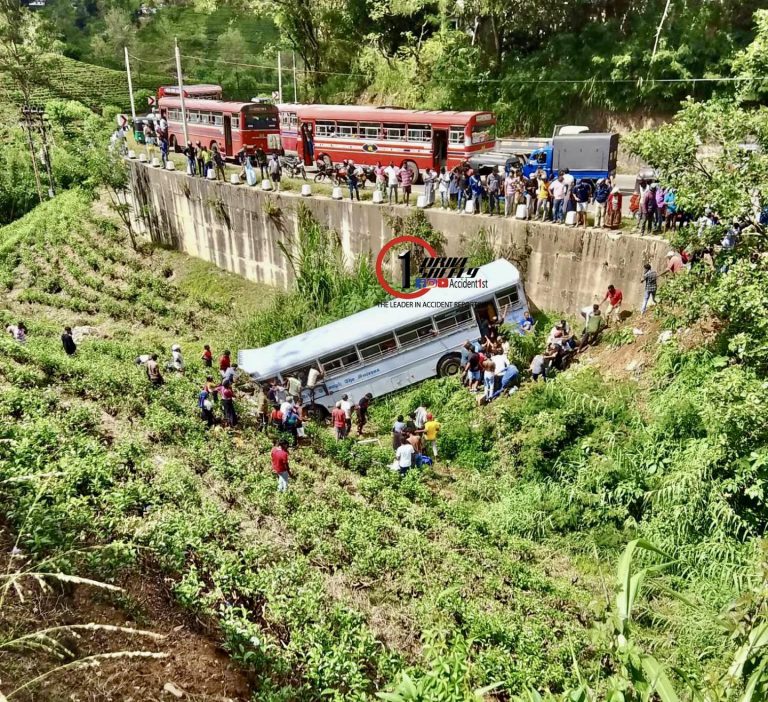 Three Dead in Hatton-Kandy Road Bus Accident