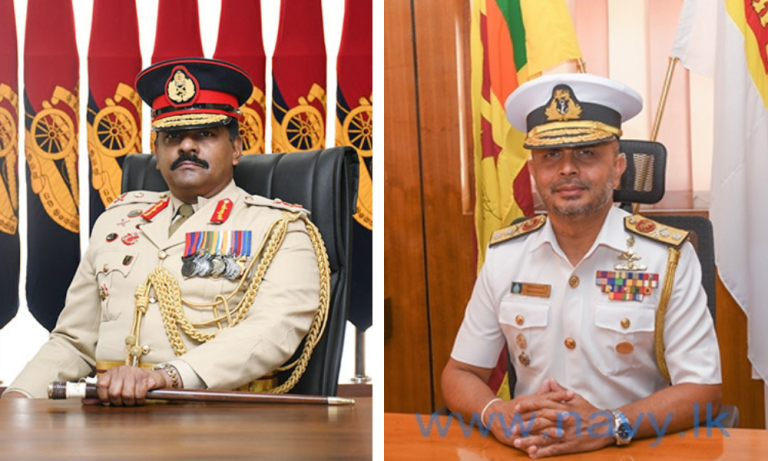 New Army, Navy Commanders Appointed