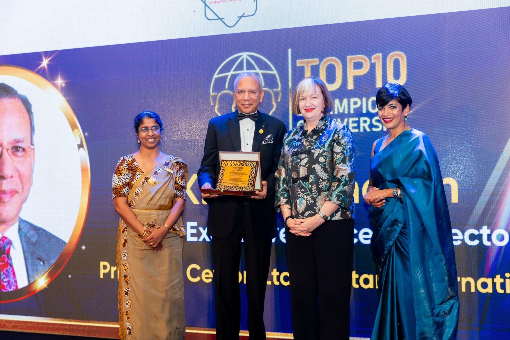 K.R. Ravindran Honoured for Promoting DEI by WIM/IFC - Asian Mirror