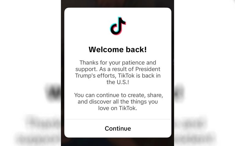 TikTok Restores Access in the U.S. After Trump Delays Ban