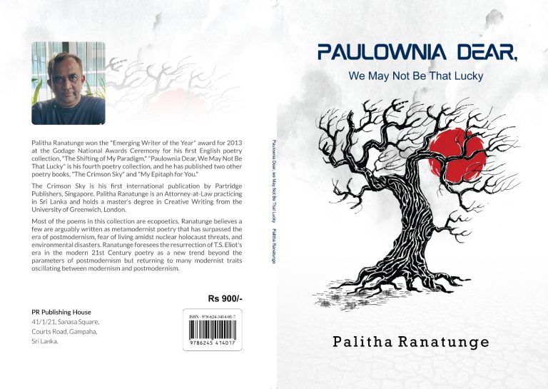 “Paulownia Dear” Poetry Book Launch Set for Y.M.B.A. Gampaha