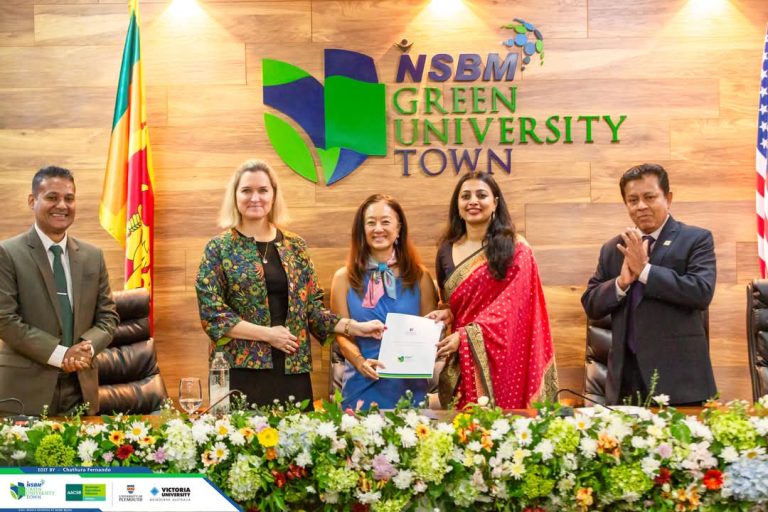 NSBM Partners with American University, Launching 2+2 Degree Programme