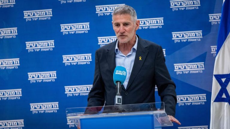 Israeli Opposition Leader Defends Remarks about Ministers ‘Celebrating’ Gaza Children’s Deaths