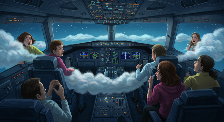 200 On Board, No One Flying: Plane Went 10 Minutes Without a Pilot