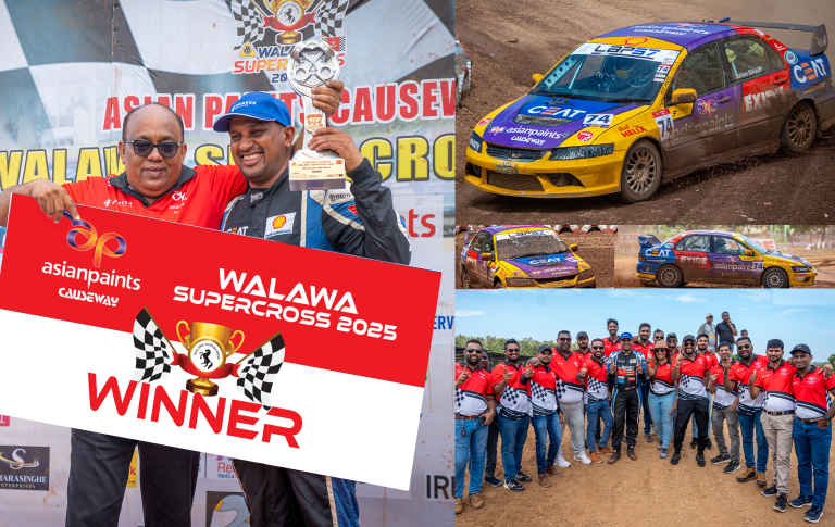 Asian Paints Causeway Powers a Motorsport Milestone as Walawa Supercross Roars Back