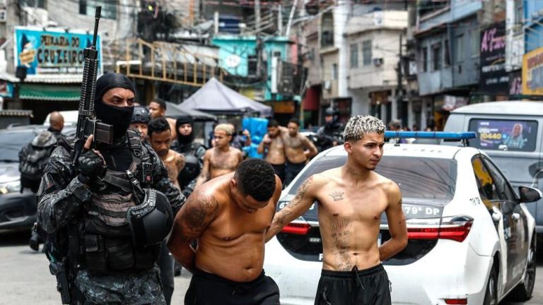Corpses Line Rio Street After Brazil’s Deadliest Operation Against Drug Gangs