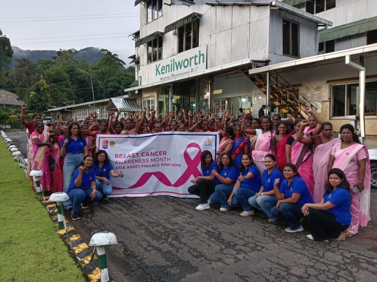 AAF Promotes Women’s Health with Tea Estate Breast Cancer Awareness Drive