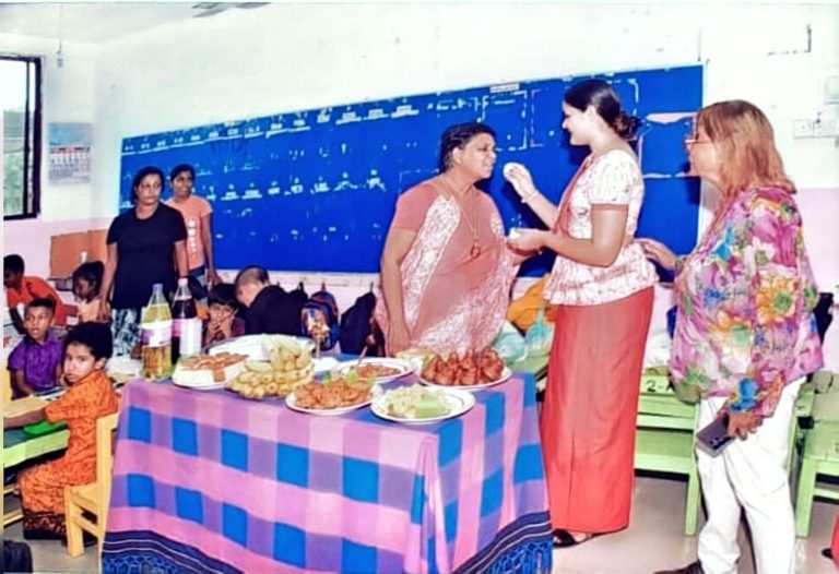 UK-based donor family renovates Dharmodaya Vidyalaya building
