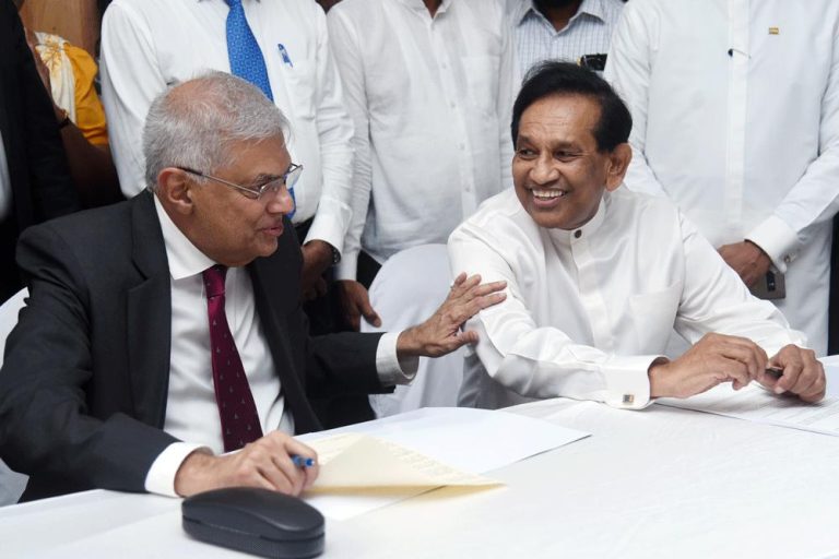 Ranil has no plans to return to Parliament or work with NPP: Rajitha