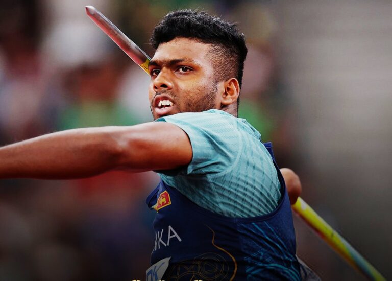 Rumesh Tharanga Clinches First Place in Men’s Javelin at Diamond League in Switzerland