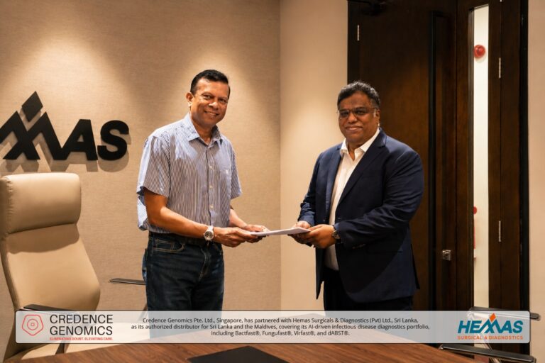 Hemas Surgicals, Credence Genomics Partner on AI-Powered Diagnostics