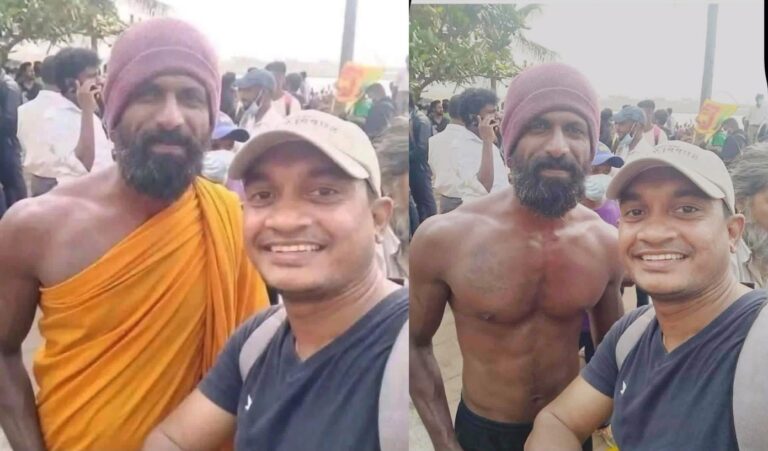 Chathuranga Accuses Wimal of Being Misled by AI Edited Photo